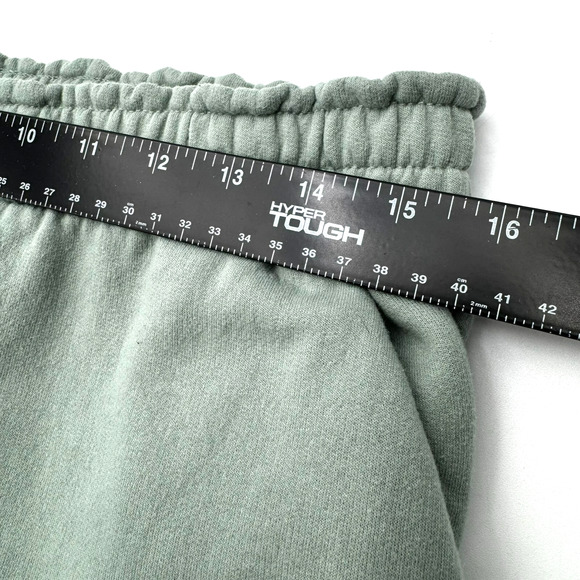 WEEKEND SOUL Women's XL Green "Grow Your Own Way" Butterflies Sweat Pants Lounge - Picture 5 of 8